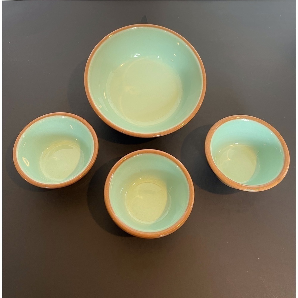Chateau Buffet 3 Custard Cups and One Bowl